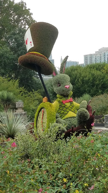 You can visit a super-cool 'Alice in Wonderland' garden in Atlanta right now