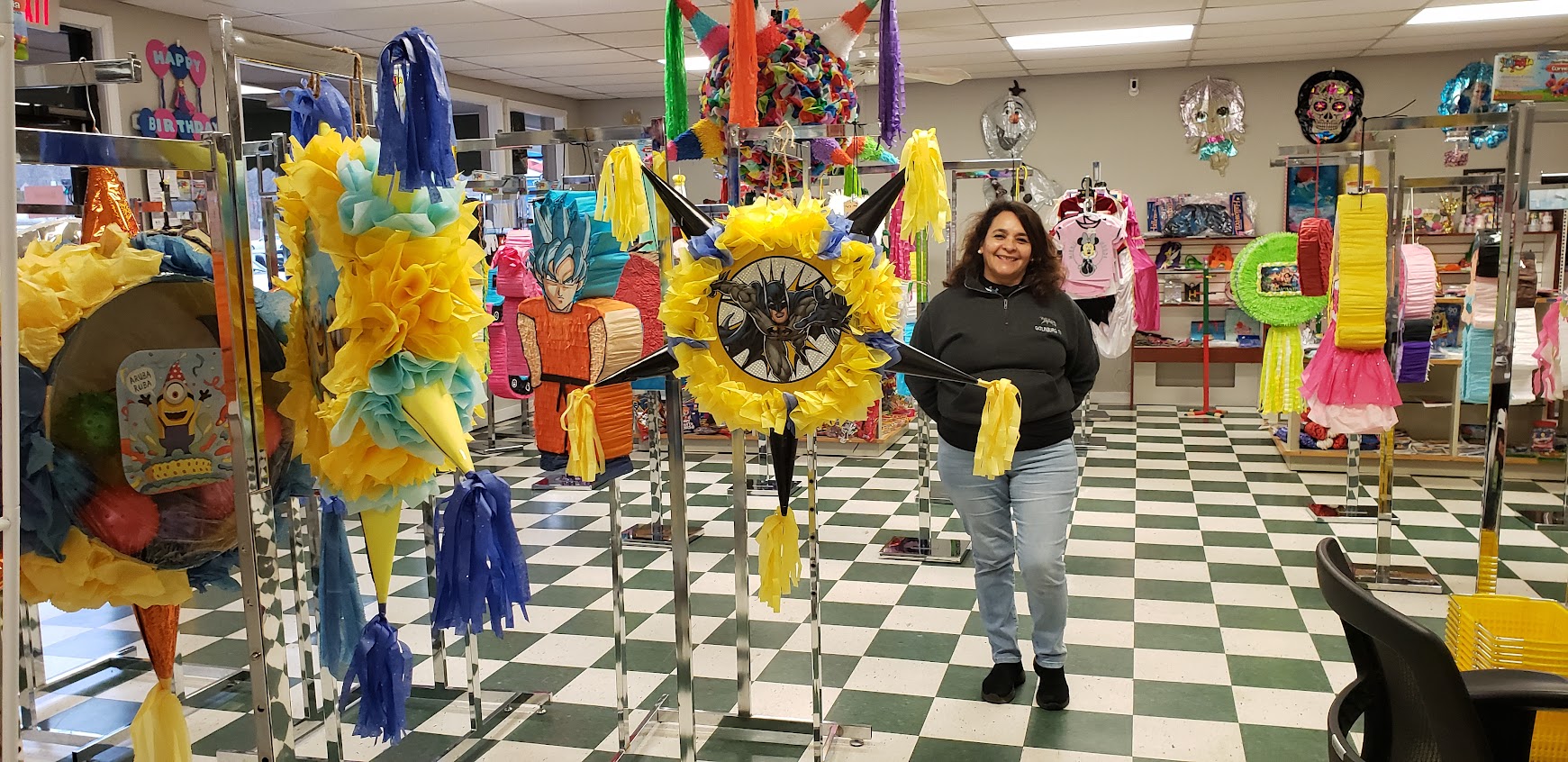 Pinata Blindfold  Oriental Trading